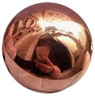 Полый шар из меди ø 100мм. (517618) сертификат - сфера арт-объект 100 мм. пустотелая  в Калининграде
