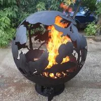 Шар огня ø 1000 мм. (197178) сертификат - сфера все для костра евростандарт  в Калининграде