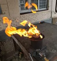 Газовая горелка ГВД 379 10 89 00 ПС (514263) поставка вечный огонь ø 154 мм. ветроустойчивая  в Калининграде