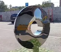 Линза арт  скульптура (519063) ∅ 2500 сталь AISI304 Калининград 