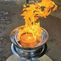 Ханты-мансийск чаша огня (518215) монтаж для ø 360 мм. ветроустойчивая  в Калининграде