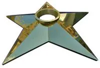 Звезда латунь ø 1500 мм. (197214) сертификат комплект горелка ГВД 379 10 89 00 ПС вечный огонь пустотелая  в Калининграде