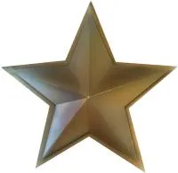Звезда на памятник состаренная бронза в Калининграде (518501)