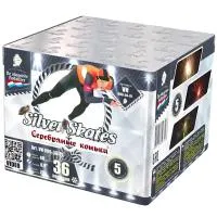 Салют Серебряные коньки. Купить Салют Серебряные коньки VH080-36-01 — магазин продажа салютов недорого —  Калининград, производитель Русский фейерверк - Русская пиротехника, доставка по России  +7 963 711 89 03 — Калининград | kaliningrad.piroclub.ru