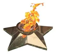 Звезда с газовой горелкой (518315) сертификат комплект горелка ГВД 379 10 89 00 ПС вечный огонь ø 600 мм. пустотелая  в Калининграде