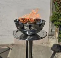 Чаша церемониального огня (518309) сертификат для ø 360 мм. ветроустойчивая  в Калининграде