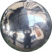 Шар ø 400 мм. полый полированный (517581) сертификат - сфера арт-объект пустотелая  в Калининграде