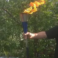 Факел на праздник Сахалин (197156) производство жидкость факелы ø 135 мм. ветроустойчивая  в Калининграде