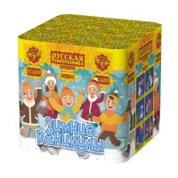 Салют Зимние каникулы 36 РС6005 купить от производителя Русская Пиротехника — Калининград