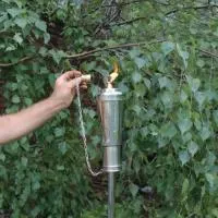 Коста река факел (197423) монтаж тики садовые факелы ø 120 мм. универсальная  в Калининграде