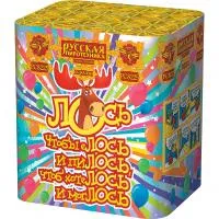 Батарея салютов Лось РС8225 купить от производителя Русская Пиротехника — Калининград