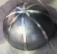 Полусфера сталь Ст3 ∅ 1350 стенка 6 мм. (518636) в Калининграде