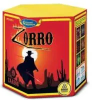 Фейерверк Zorro. Купить Фейерверк Zorro  Р7471 — магазин продажа салютов недорого —  Калининград, производитель Русский фейерверк - Русская пиротехника, доставка по России  +7 963 711 89 03 — Калининград | kaliningrad.piroclub.ru