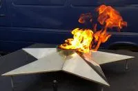 Звезда (газовая горелка) (197132) производство комплект горелка ГВД 379 10 89 00 ПС - вечный огонь ø 1100 мм. ветроустойчивая  в Калининграде