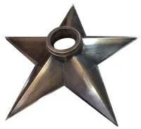 Звезда ø 1100 мм. бронза (197207) поставка комплект горелка ГВД 379 10 89 00 ПС вечный огонь пустотелая  в Калининграде