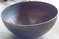 Полусфера стальная (207262) монтаж промоборудование ø 1000 мм.  в Калининграде