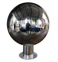 Сфера шар ø 500 мм. (517180) монтаж - арт-объект пустотелая  в Калининграде