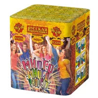 Салют Много-Много Радости New РС6336 купить от производителя Русская Пиротехника — Калининград