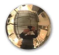 Шар латунь ø 100 мм. (517569) производство - сфера арт-объект пустотелая  в Калининграде