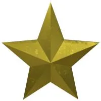 Звезда накладка на памятник литая латунь в Калининграде (518483)