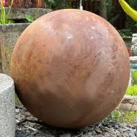 Шар металлический кортен (518919) ∅ 800 мм. Калининград 