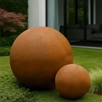 Кортен 2 шара - композиция (518935) ∅ 0,75 и 1,5 м. Калининград
