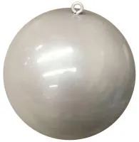 Новогодний шар белый (518857) ∅ 250 мм. Калининград 