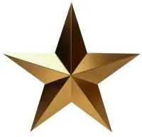Звезда СССР накладка на стелу листовая бронза в Калининграде (518487)