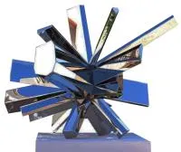 Рост камней скульптура из нержавеющей стали (517636) производство арт-объект  в Калининграде