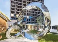 Скульптура звено из нержавеющей стали (518255) монтаж арт-объект  в Калининграде