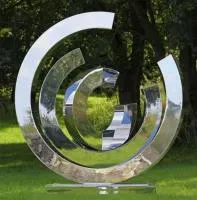 Скульптурная арт композиция кольца (518293) поставка арт-объект  в Калининграде