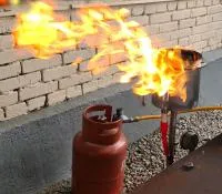 Газовая горелка электро розжиг (514267) монтаж вечный огонь ø 154 мм. ветроустойчивая  в Калининграде