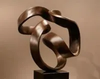 Кольцо из бронзы скульптура (518289) монтаж арт-объект  в Калининграде