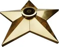 Звезда вечный огонь (197145) монтаж комплект горелка ГВД 379 10 89 00 ПС ø 1100 мм. пустотелая  в Калининграде