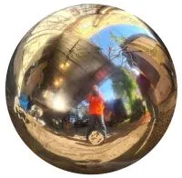 Шар полированный ø 700 мм. (514270) сертификат - сфера арт-объект пустотелая  в Калининграде