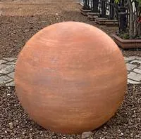 Железный шар сталь кортен (518914) ∅ 1350 мм. Калининград 