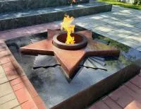 Звезда из гранита составная (518295) производство комплект горелка ГВД 379 10 89 00 ПС вечный огонь ø 1100 мм. монолит -  в Калининграде