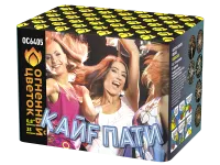 Батарея салютов Кайф-пати ОС6405 купить от производителя Огненный Цветок — Калининград