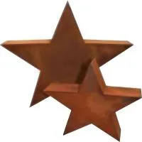 Звезда на монумент кортеновская сталь в Калининграде (518500)
