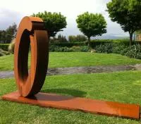 Скульптура дорожная карта кортеновская сталь (518257) поставка арт-объект  в Калининграде