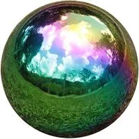 Шар зеркальная нержавейка (198285) монтаж - сфера арт-объект ø 1000 мм. пустотелая  в Калининграде