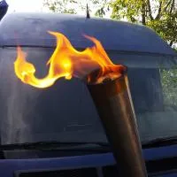 Факел сценический левкой (197153) сертификат жидкость факелы ø 135 мм. ветроустойчивая  в Калининграде