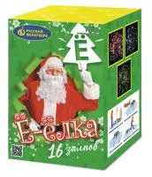 Батарея салютов Ё-Ёлка Р7062 купить от производителя Русский Фейерверк — Калининград