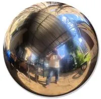 Шар ø 1050 мм. полый полированный (517593) производство - сфера арт-объект пустотелая  в Калининграде