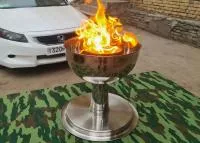 Чаша торжественного огня афины (51756458) производство для ø 360 мм. ветроустойчивая в Калининграде