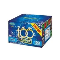 Батарея салютов 100 Карат Р7332 купить от производителя Русский Фейерверк — Калининград