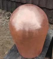 Ёмкость карамелизатор (513898) сертификат полусфера промоборудование ø 450 мм.  в Калининграде