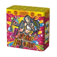 Фонтан салют Дерзкая девчонка РС2600 купить от производителя Русская Пиротехника — Калининград