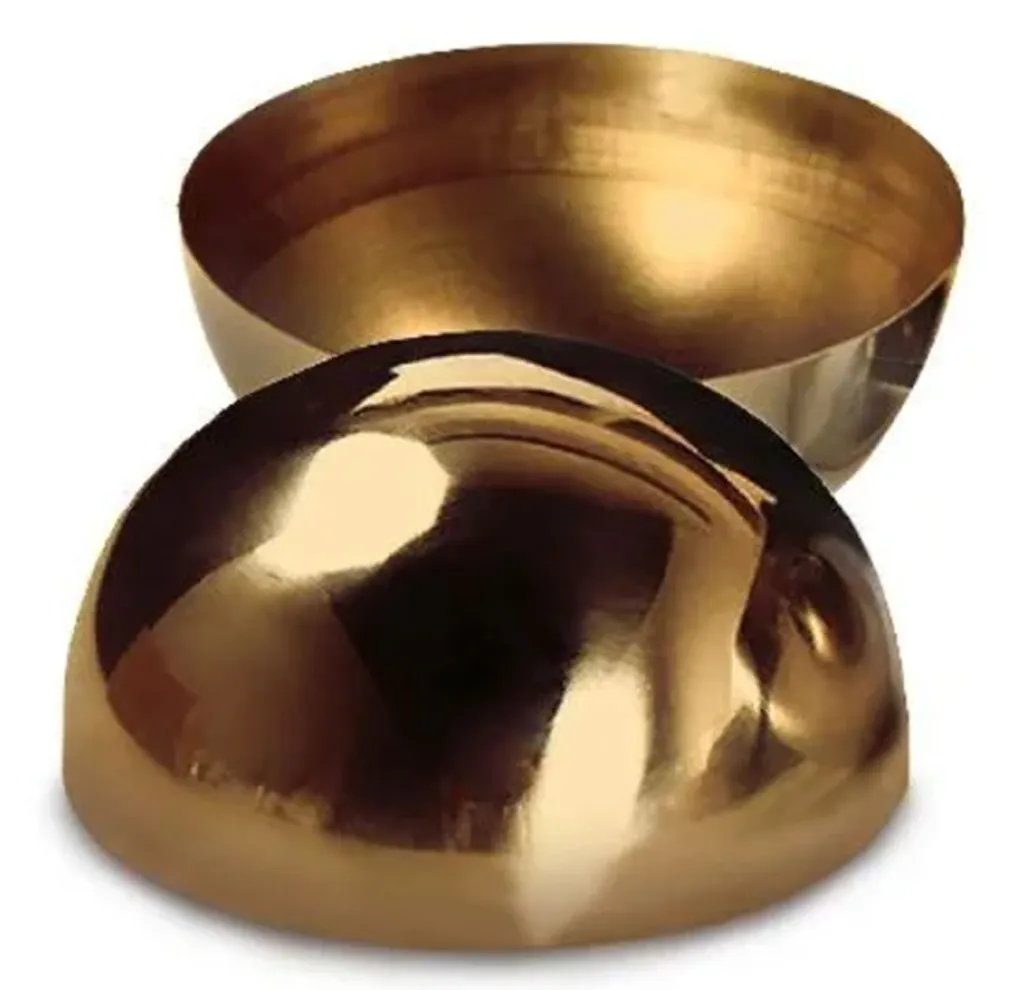 Полусферы из латуни в Калининграде