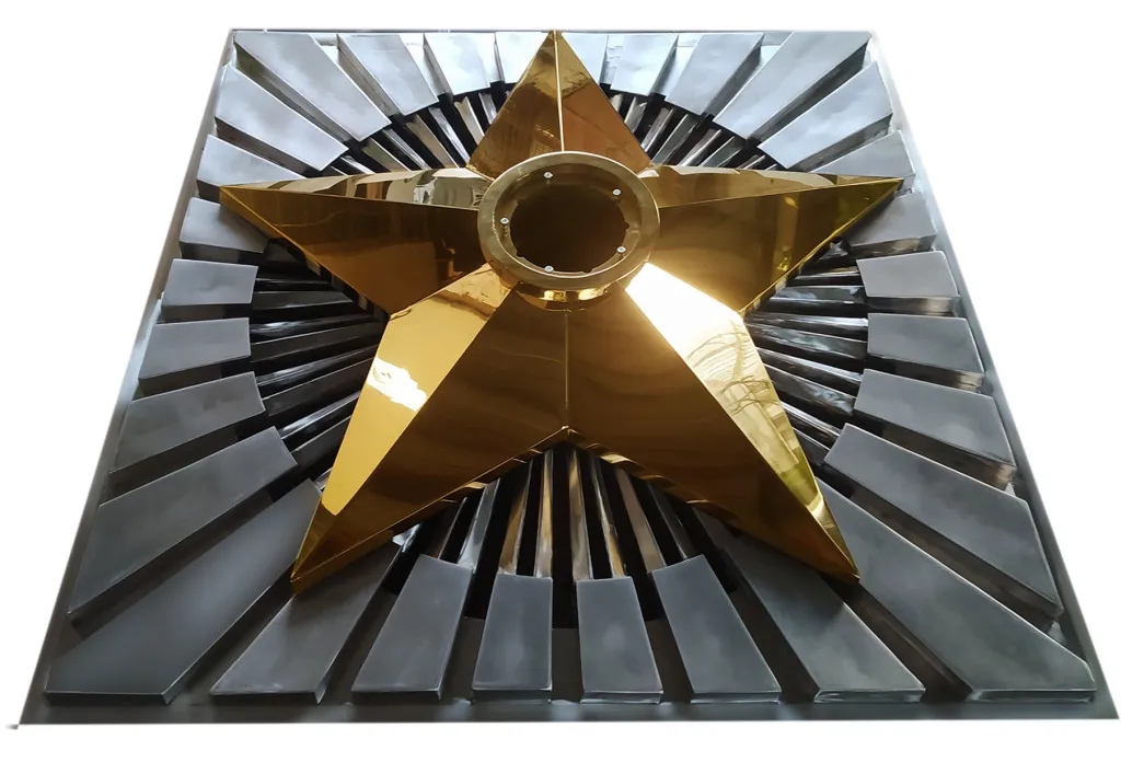 Решётка для вечного огня на заказ в Калининграде